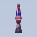 Lampada da Tavolo Bullet Lava Lamp Base Galaxy Effect e Liquido Glitter Purple  Fisura