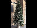 EDG Enzo De Gasperi | Albero di Natale Pino Cristallo con 2500 Led  H 240 cm