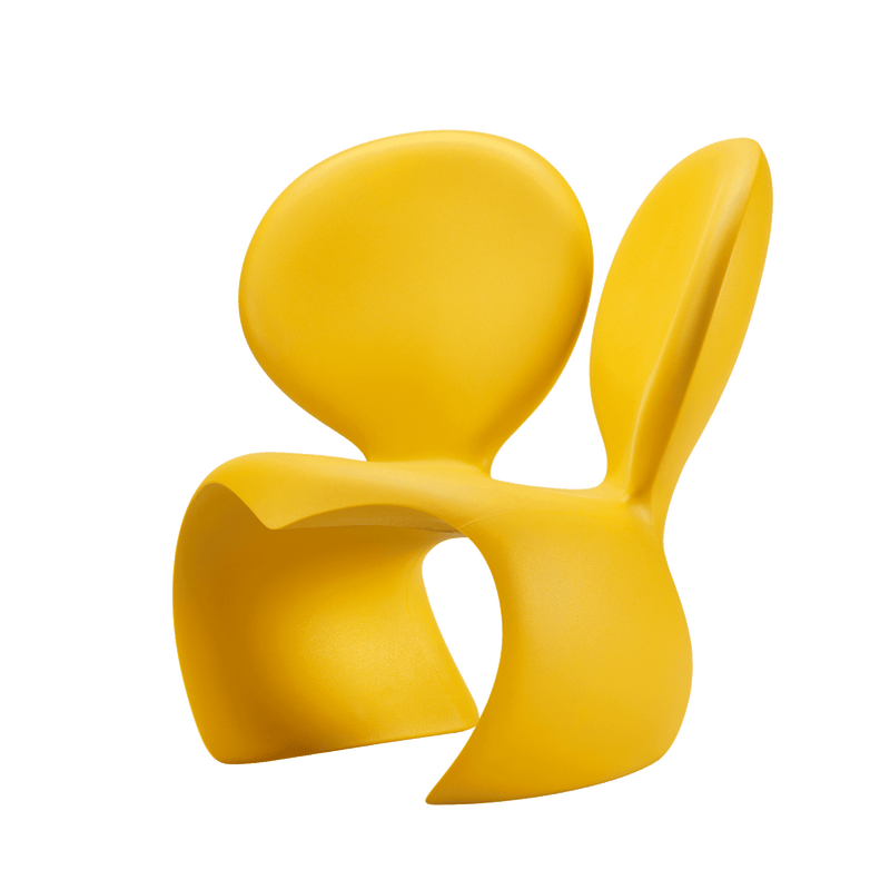 Poltrona Polietilene Don't F**K With The Mouse Giallo QEEBOO