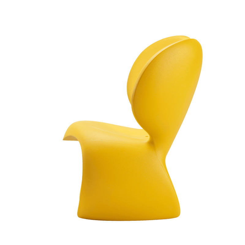Poltrona Polietilene Don't F**K With The Mouse Giallo QEEBOO