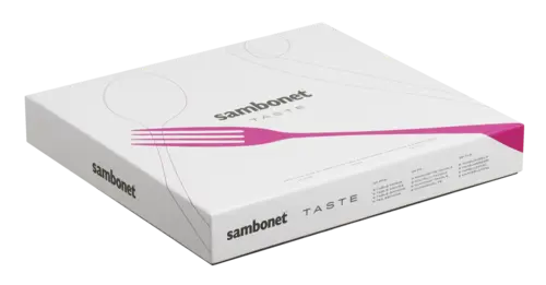 Sambonet Servizio 24 Posate Monoblocco Taste Inox scatola
