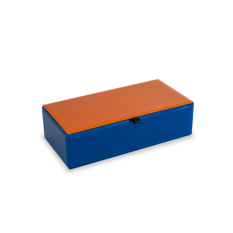 Cofanetto In Vetro arancione medio