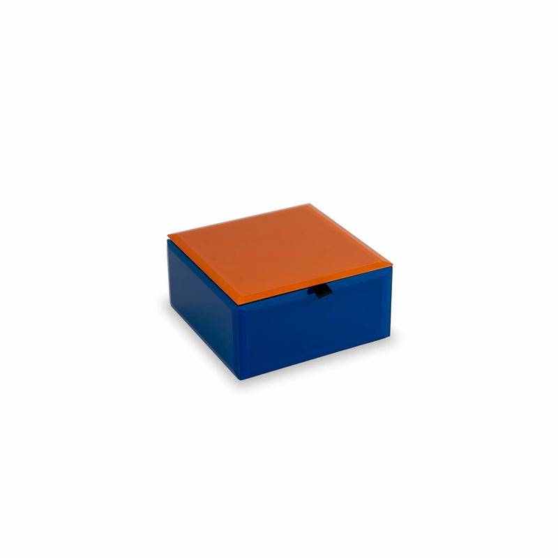 Cofanetto In Vetro arancione piccolo