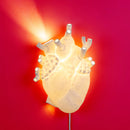 Lampada Da Parete seletti heart lamp accesa