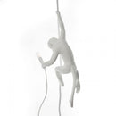 Lampada Resina Sospensione Monkey Swing White SELETTI