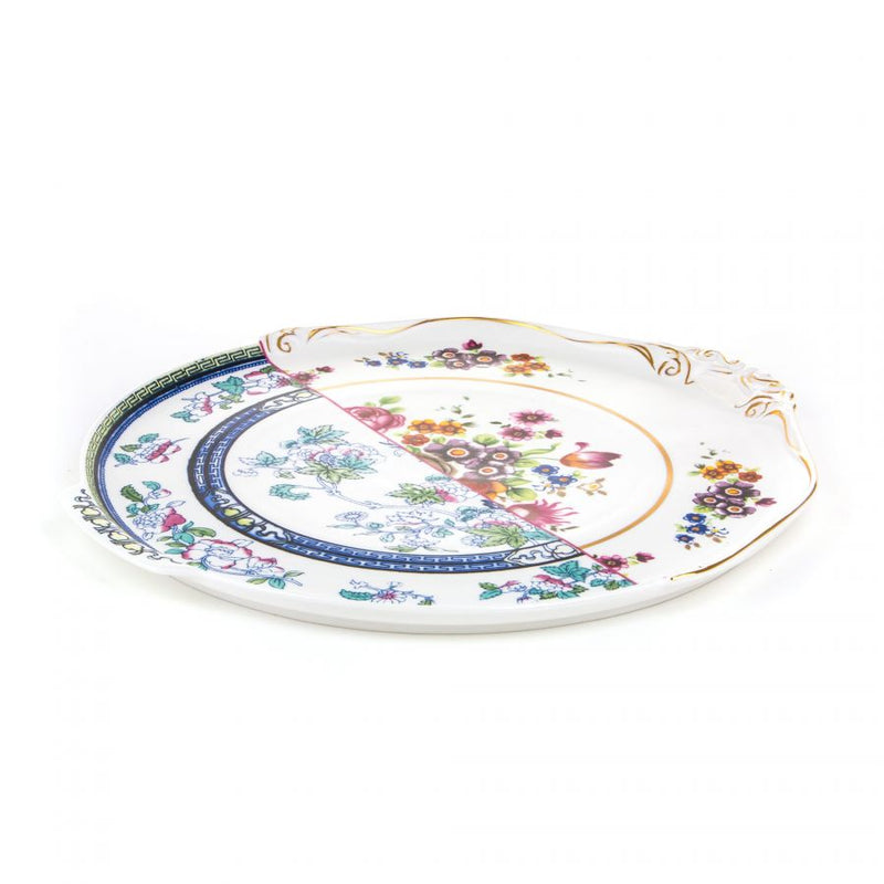 Seletti Vassoio Rotondo in Porcellana Hybrid Dorotea