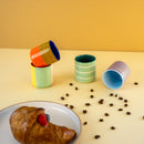 WD Lifestyle Set 4 Bicchierini Da Caffè In Stoneware | 200ml