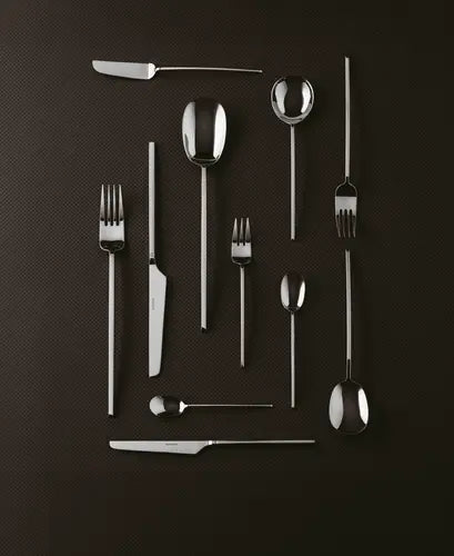 Set forchette per dolce 6 pezzi 100 Inox Sambonet foto espositiva