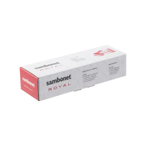 Sambonet Servizio Posate Monoblocco Royal Inox scatola 24pz