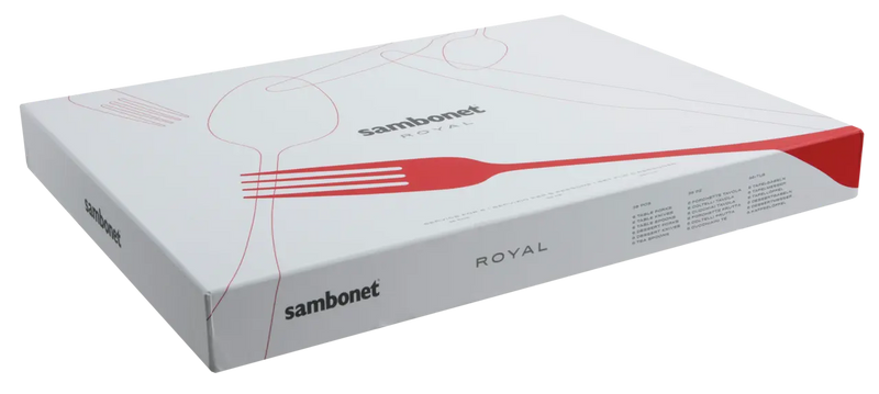 Sambonet Servizio Posate Monoblocco Royal Inox scatola 36pz