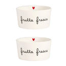 Simple Day | Set 2 Coppette in Gres "Frutta Fresca" – 20 cl