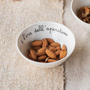 Simple Day | Set 4 Coppette in Gres “È l’ora dell’aperitivo”