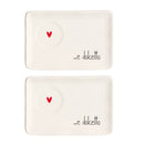 Simple Day | Set 2 Piattini per Tazze Espresso Dolcetto