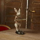 Statuetta Con Vassoio coniglio esposizone