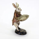Statuetta Con Vassoio coniglio