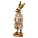 statuina in resina rabbit donna