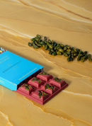 Laboratorio Cannavacciuolo | Tavoletta di cioccolata al lampone e pistacchi - 100 g.