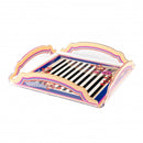 Vesta Vuotatasche quadrato Bucarest in cristallo acrilico