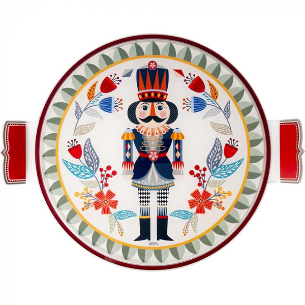 Vesta Christmas Collection 2025 | Porta Torta in Cristallo Acrilico