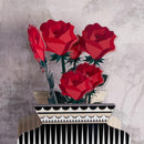 Vesta Fiore Artificiale Funny Flowers in Cristallo Acrilico