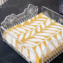 Vesta Home Portatovaglioli Medio trasparente con decoro  Le Jardin