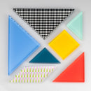 Vesta Tangram Gioco da Tavolo in Cristallo Acrilico