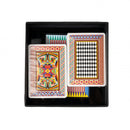 Vesta Carte da Gioco con Set Block Notes e Matita