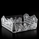 Vesta Home Portatovaglioli Medio trasparente con decoro  Le Jardin