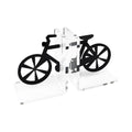 Reggilibri Cristallo Acrilico Bicicletta Vesta