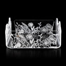 Vesta Home Portatovaglioli Medio trasparente con decoro  Le Jardin