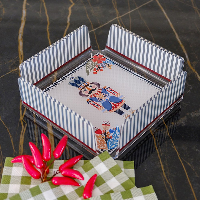 Vesta Christmas Collection 2025 | Porta Tovaglioli in Cristallo Acrilico