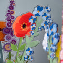 Vesta Fiore Artificiale Funny Flowers in Cristallo Acrilico