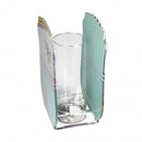 Vesta Vaso Bucarest Trasparente con Decoro