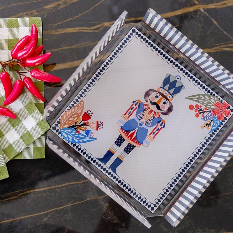 Vesta Christmas Collection 2025 | Porta Tovaglioli in Cristallo Acrilico