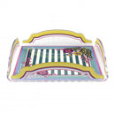 Vesta Vuotatasche quadrato Bucarest in cristallo acrilico