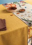 L'Oca Nera Tovaglia Da Tavola Senape  Antimacchia Idrorepellente dettaglio