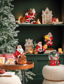 L'Oca Nera | Babbo Natale Decorazione Natalizia con luce Led
