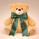 Madame Fioccò | Orso Teddy Natalizio con Fiocco Decorativo