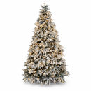 Fiori di Lena | Albero di Natale Innevato Pino Vancower con LED – 4 Altezze