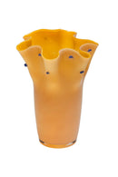 Vaso Centrotavola Ariette in vetro pasta colore soffiato a bocca Galbiati Milano