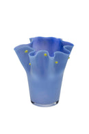 Vaso Centrotavola Ariette in vetro pasta colore soffiato a bocca Galbiati Milano