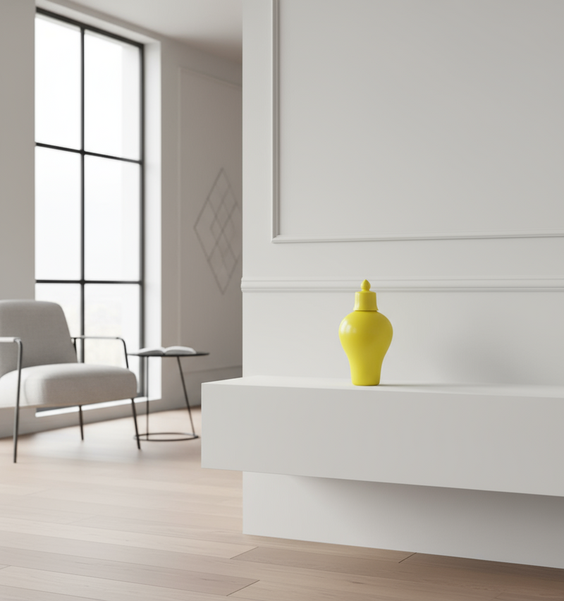 Adriani & Rossi | Vaso Passade Piccolo – Giallo Lucido