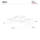 Vesta Coffee Box Break Collection Trasparente