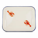 vassoio in latta smaltata piccolo