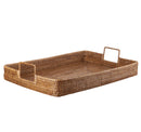 L'Oca Nera Vassoio Rettangolare in rattan grande