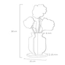 Lampada Vaso Luminoso da Tavolo Margot Vesta