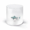 WD Lifestyle Bicchiere 250 ml. in vetro borosilicato con decoro Tema Animali Monterey