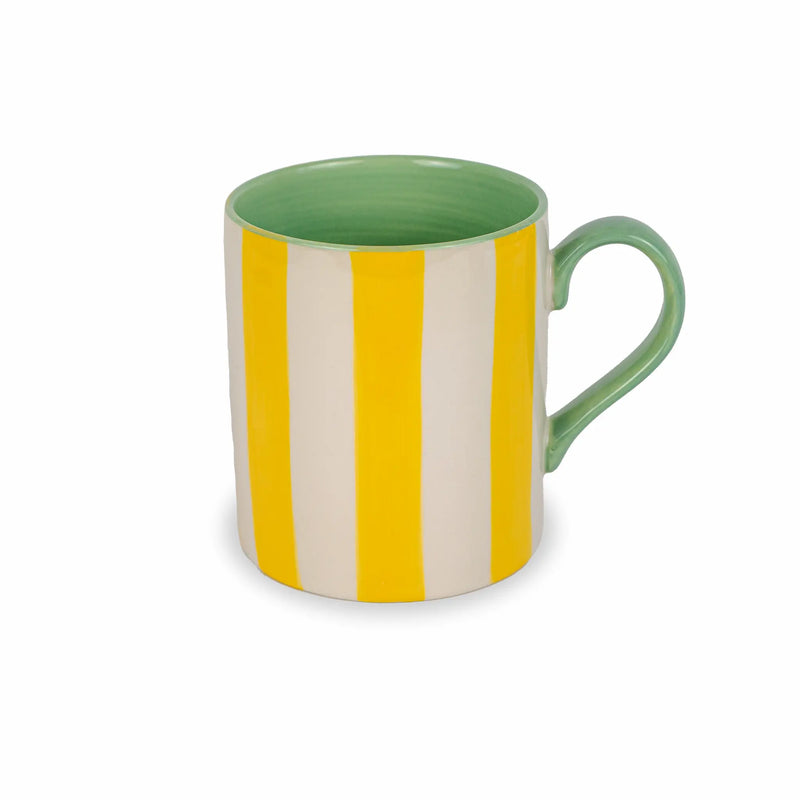 Tazza In Stoneware gialla