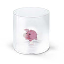 WD Lifestyle Bicchiere 250 ml. in vetro borosilicato con decoro Tema Animali Monterey
