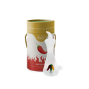 Oliera/acetiera in vetro borosilicato con decoro 250 ml. By WD Lifestyle